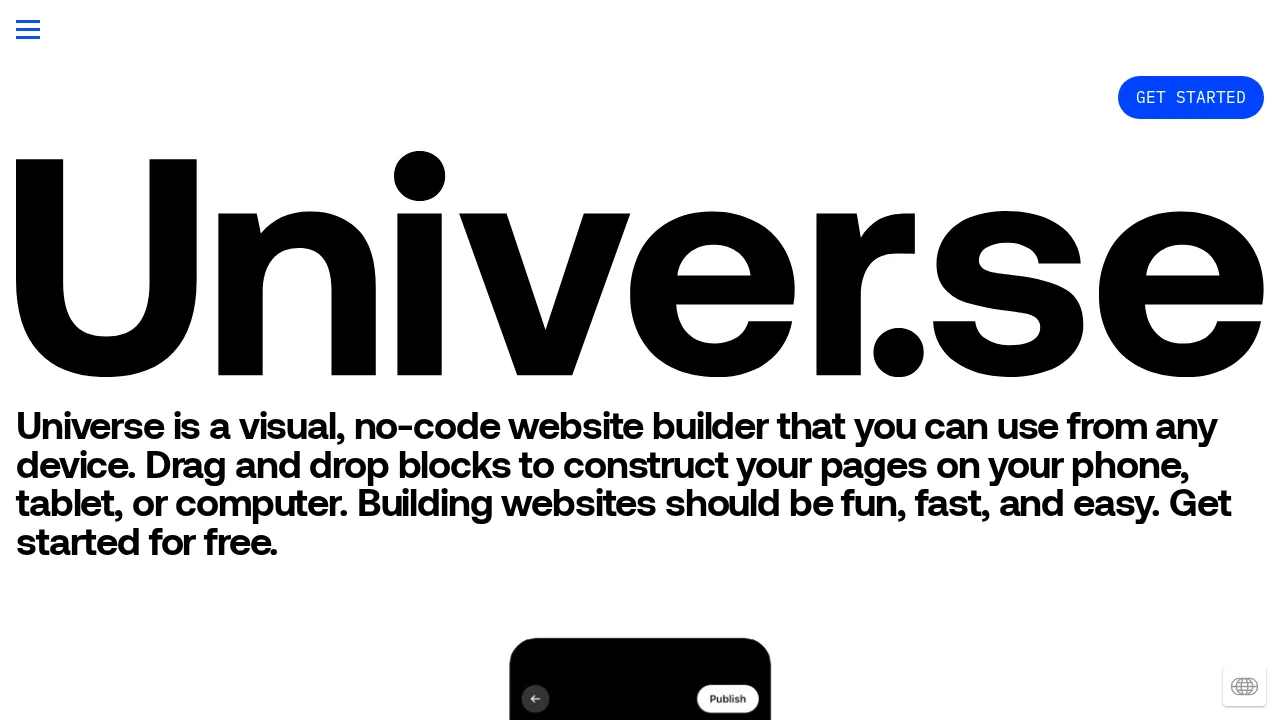 Univer.se screenshot 1