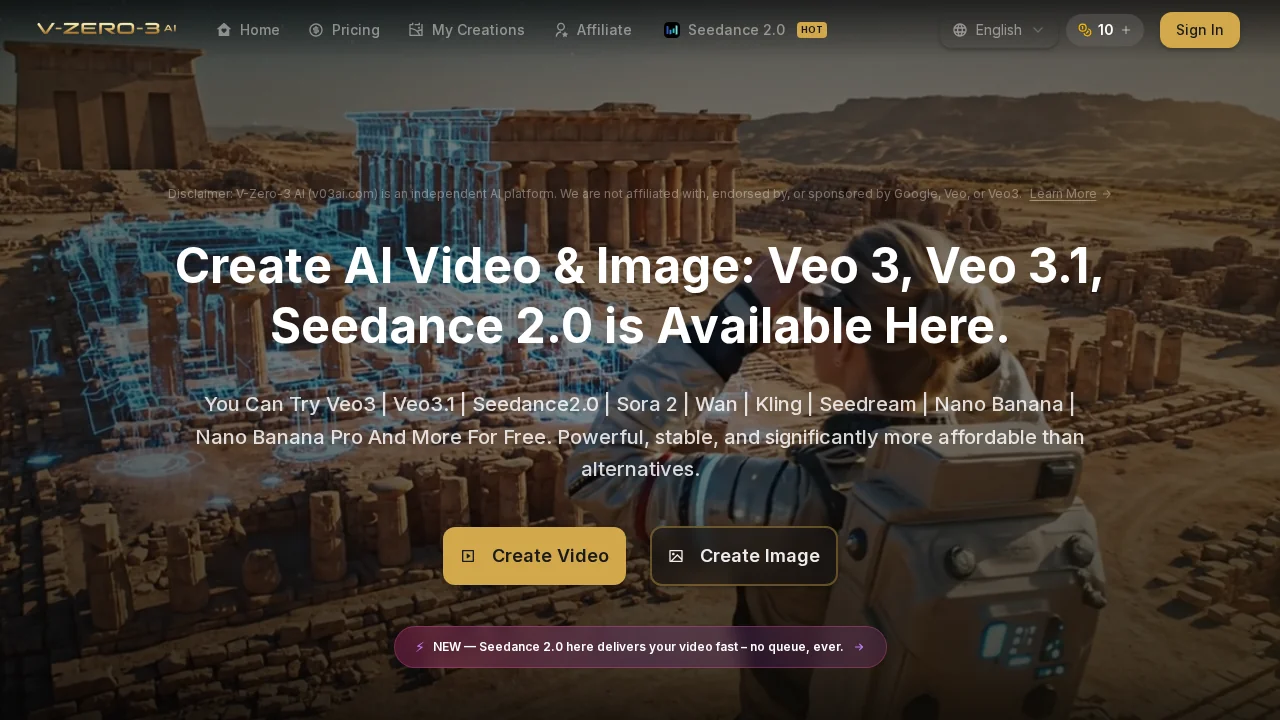 V03 AI Video Generator screenshot 1