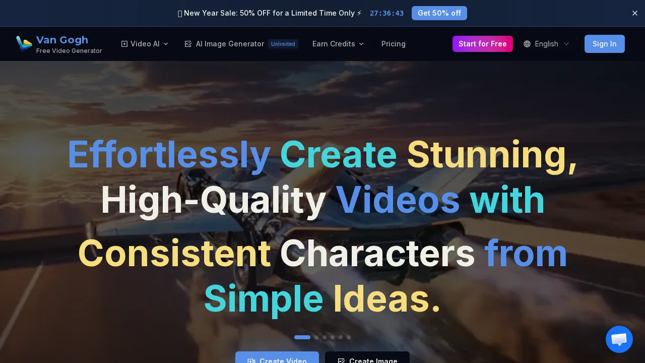Van Gogh AI Video Generator screenshot 1
