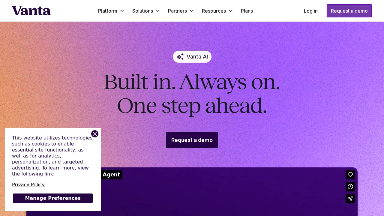 Vanta AI screenshot 1