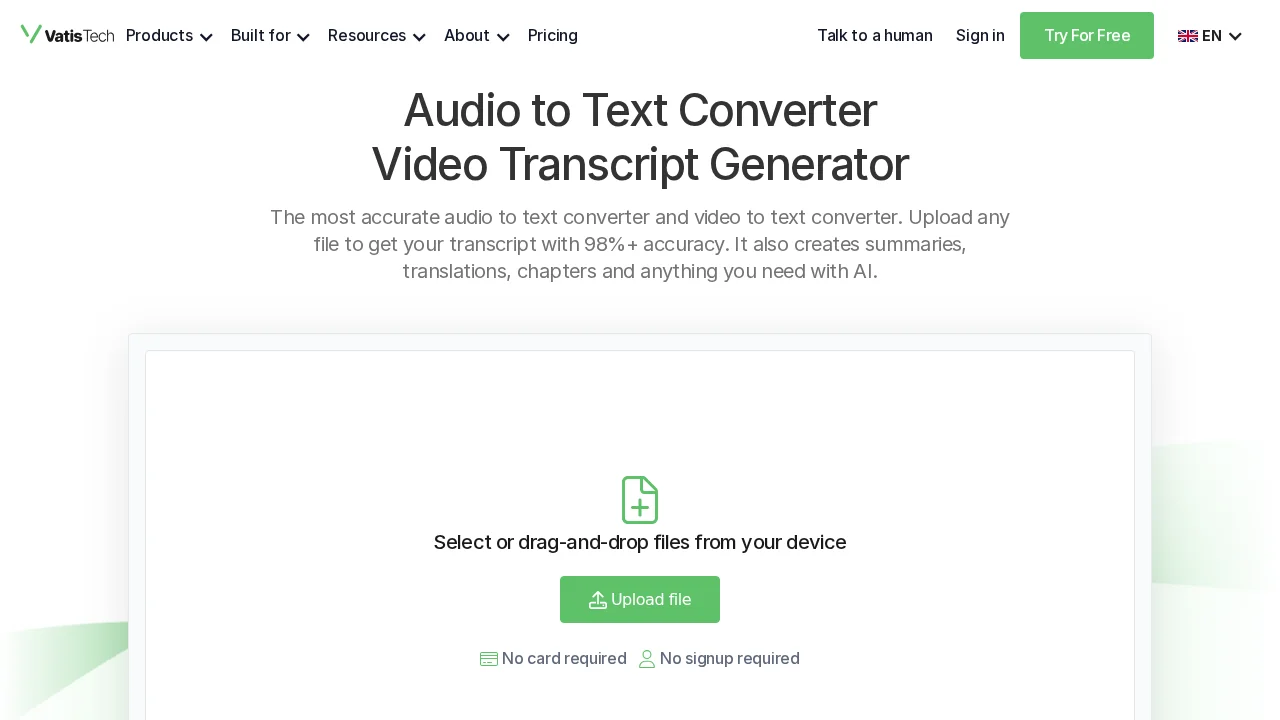 Vatis Tech screenshot 1
