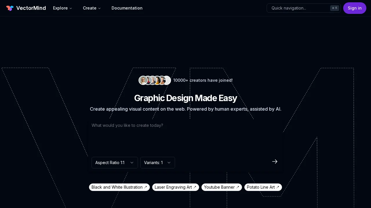 VectorMind screenshot 1