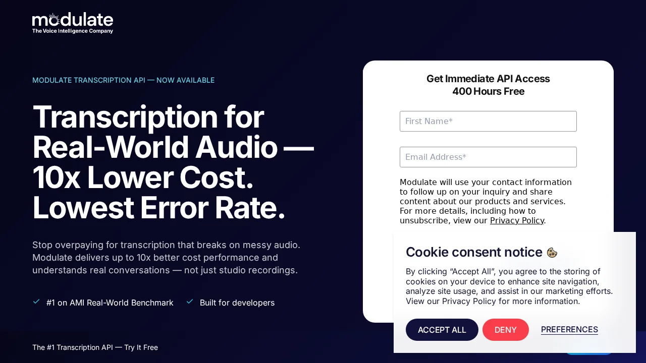 Velma Transcribe by Modulate screenshot 1