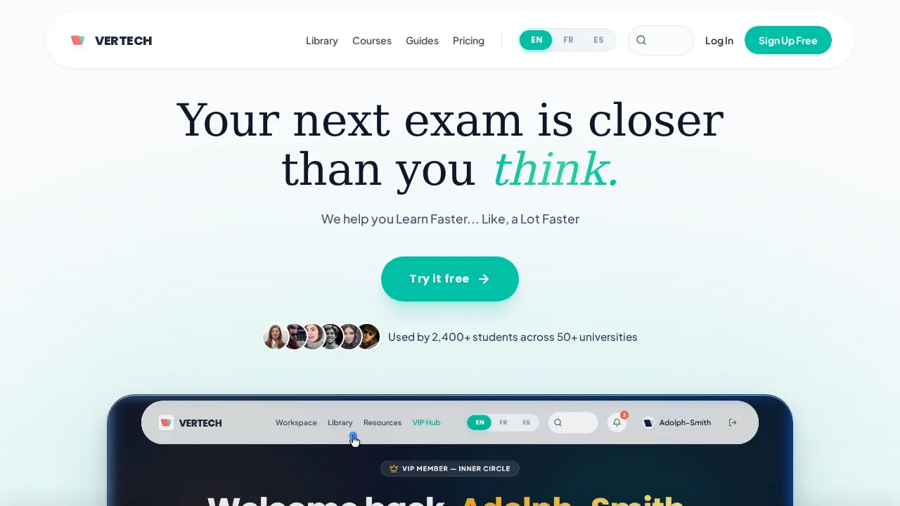 Vertech Academy screenshot 1