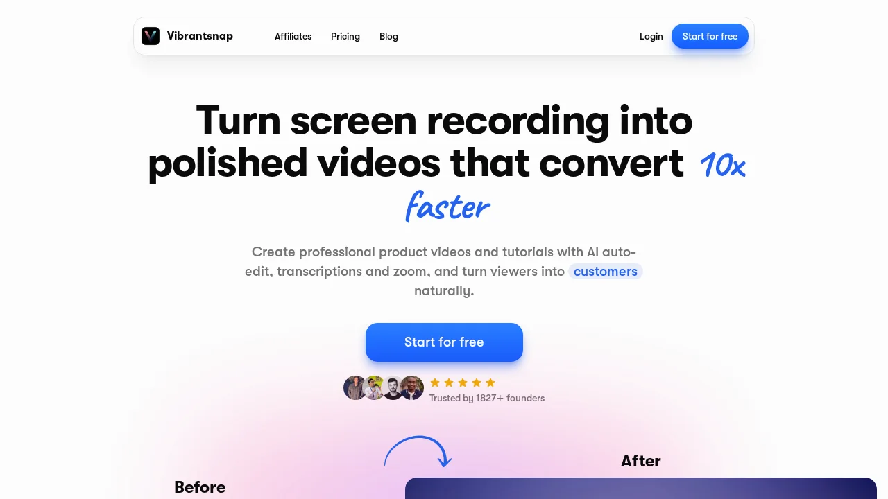 VibrantSnap screenshot 1