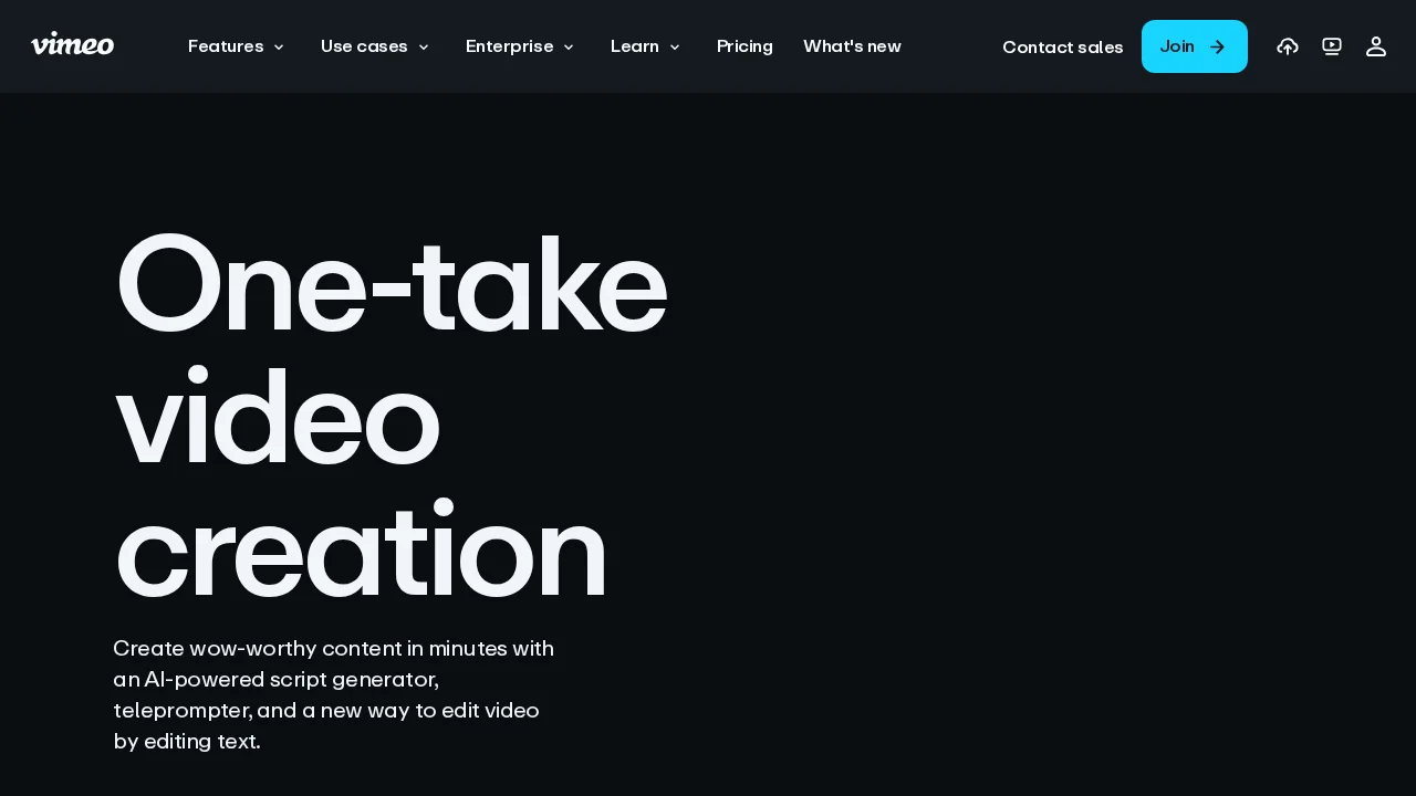 Vimeo AI screenshot 1