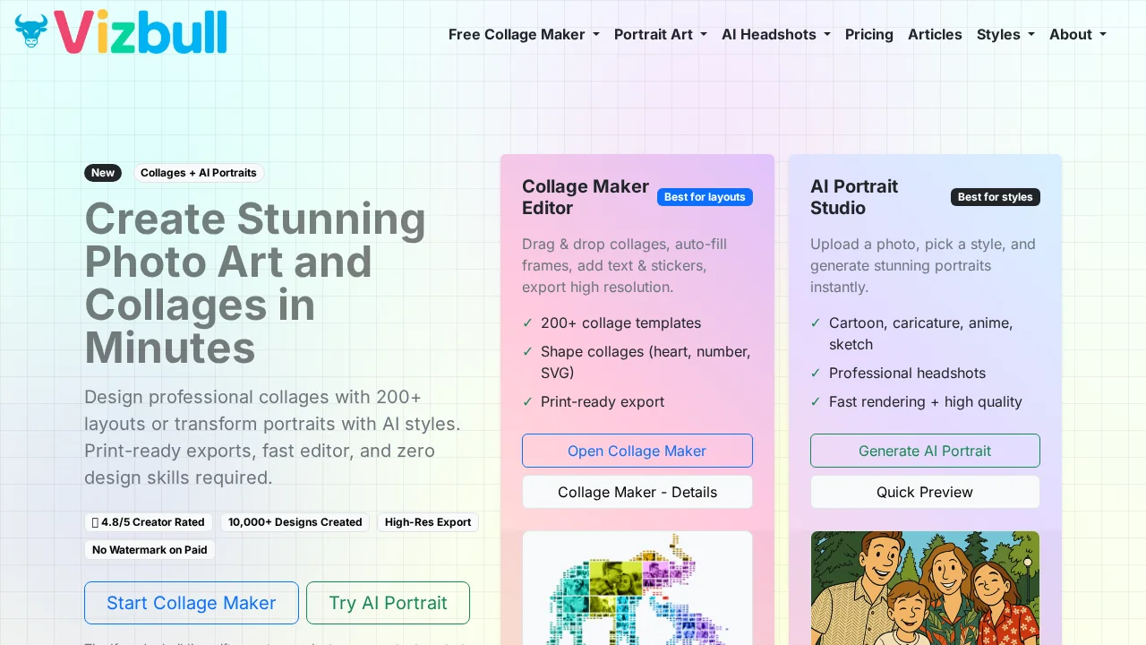 Vizbull screenshot 1