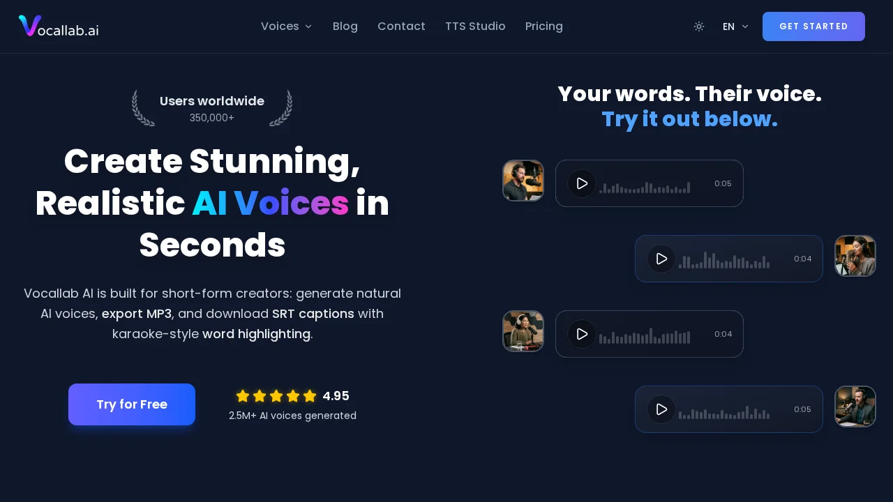 Vocallab AI screenshot 1