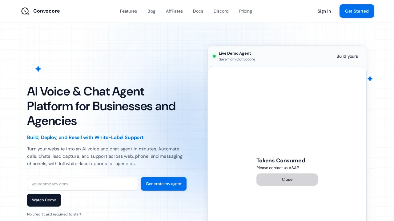 Voiceglow screenshot 1