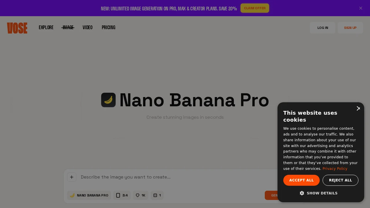 Vose | AI Image Generator screenshot 1