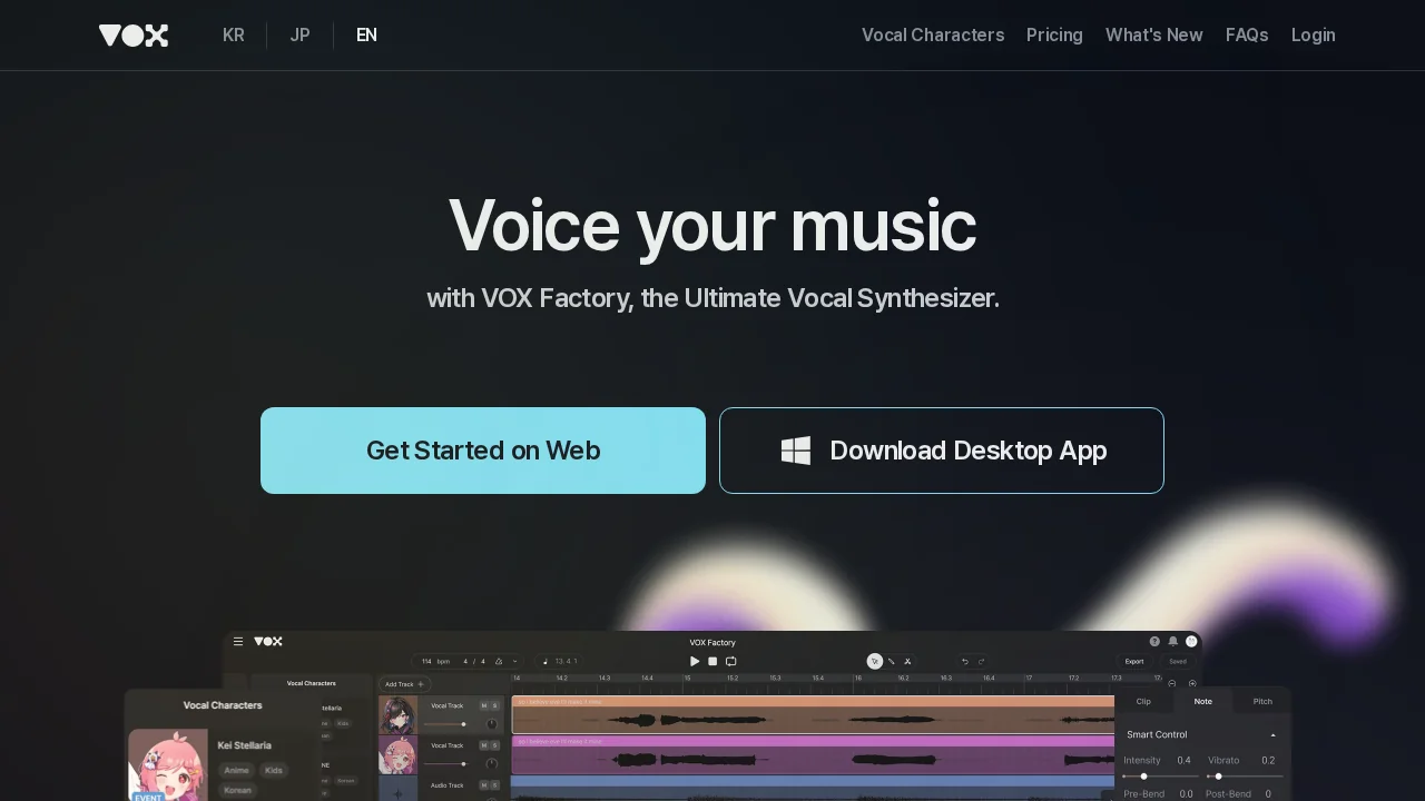 VOX Factory screenshot 1