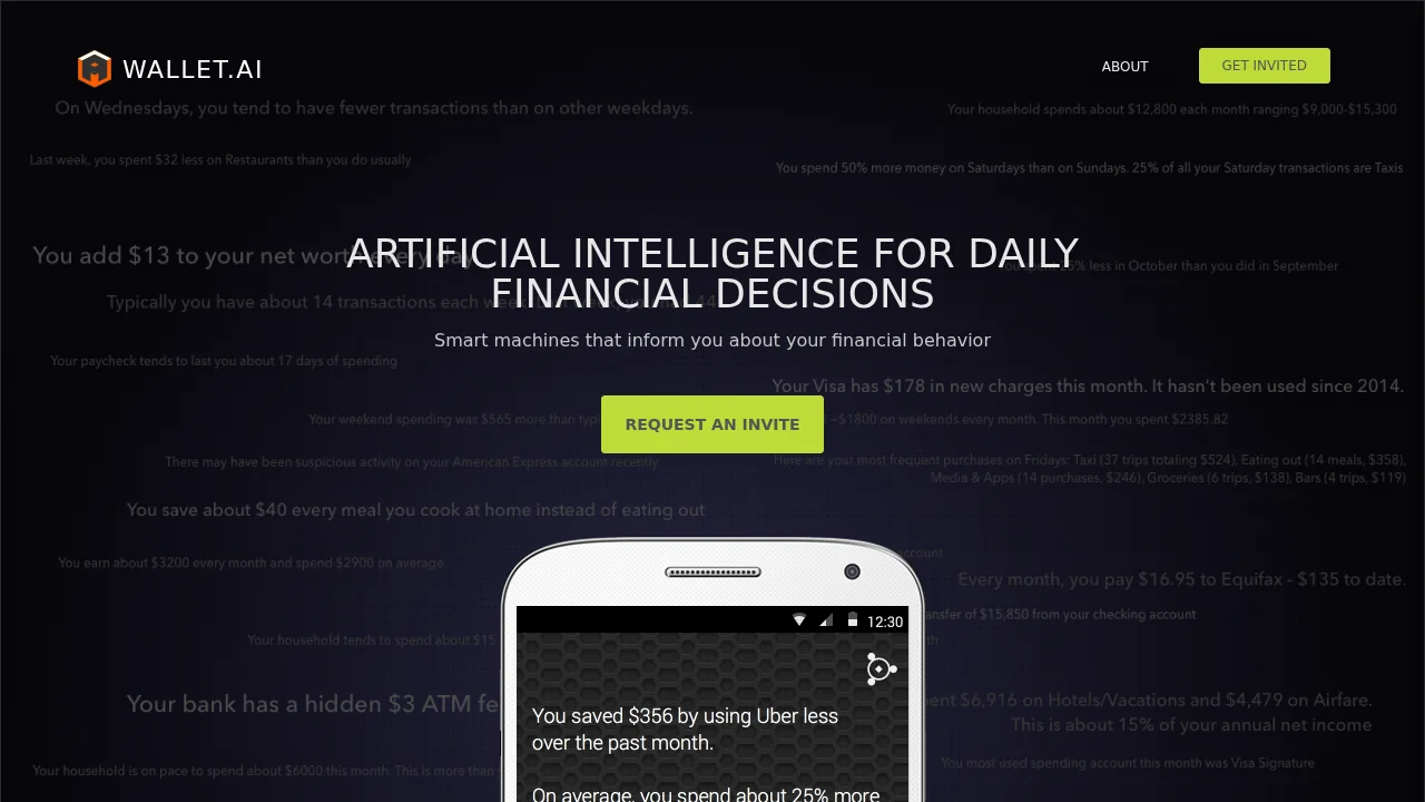 Wallet AI screenshot 1