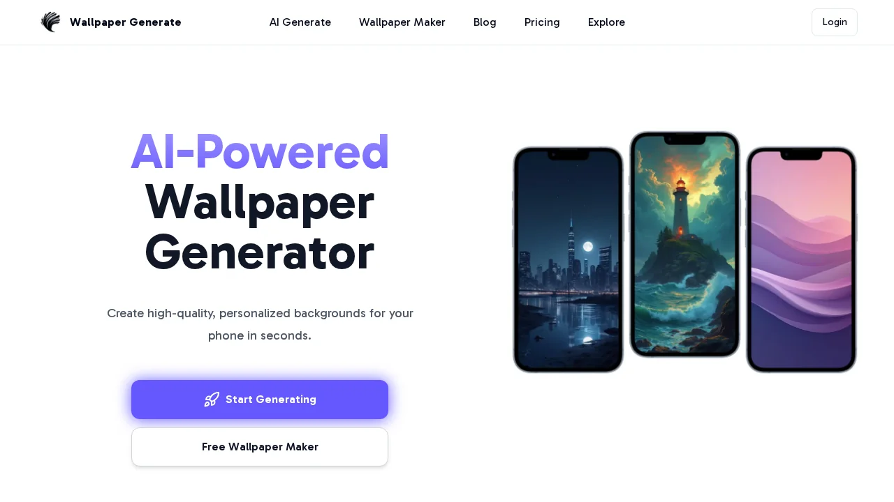 Wallpaper Generate screenshot 1