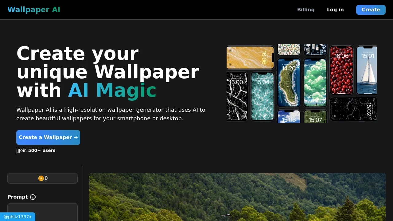 WallpaperAI screenshot 1