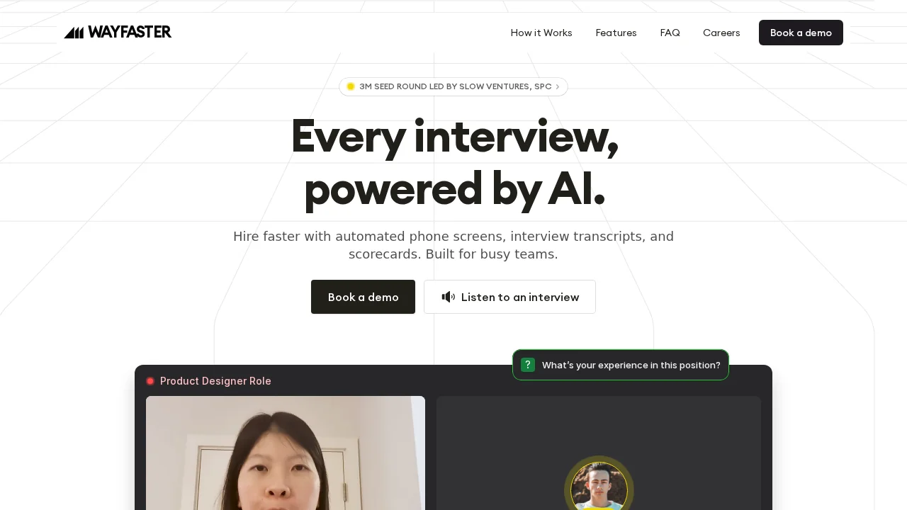 Wayfaster screenshot 1