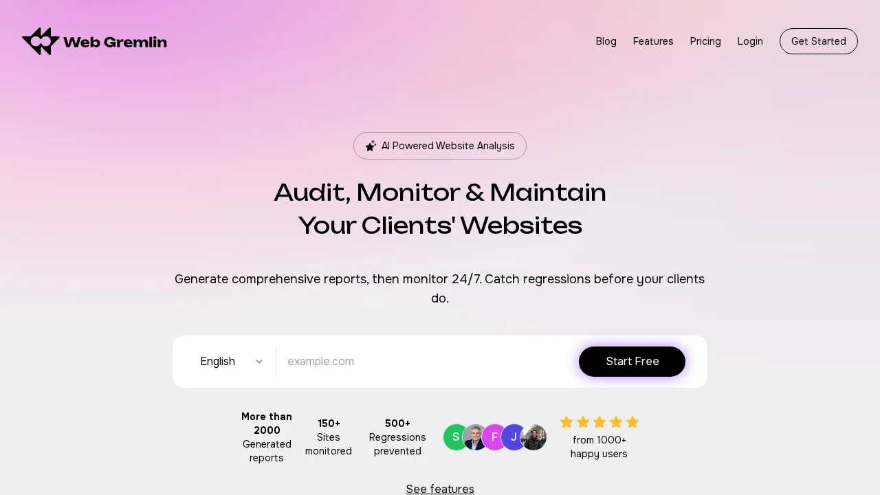 Web Gremlin screenshot 1