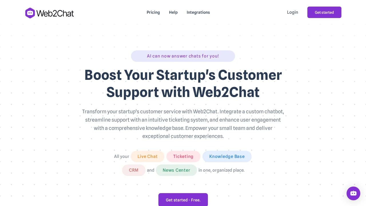 Web2Chat screenshot 1