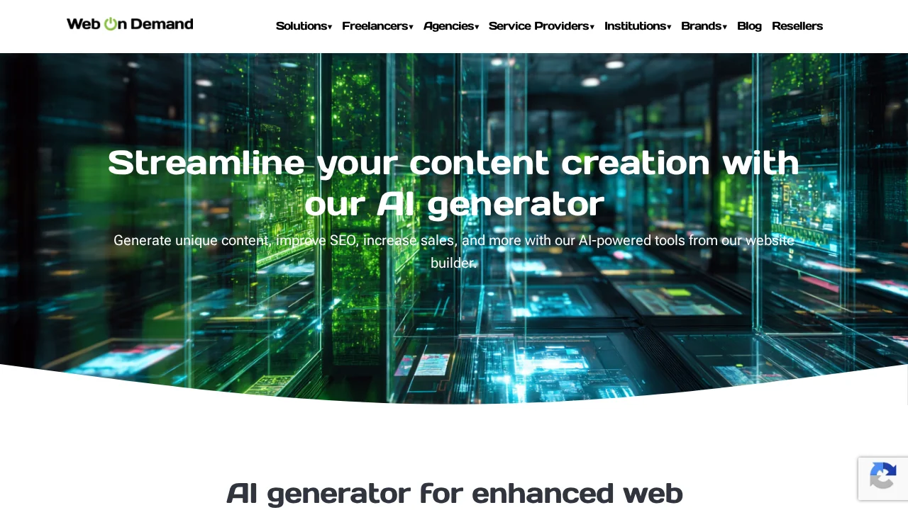 Webondemand screenshot 1