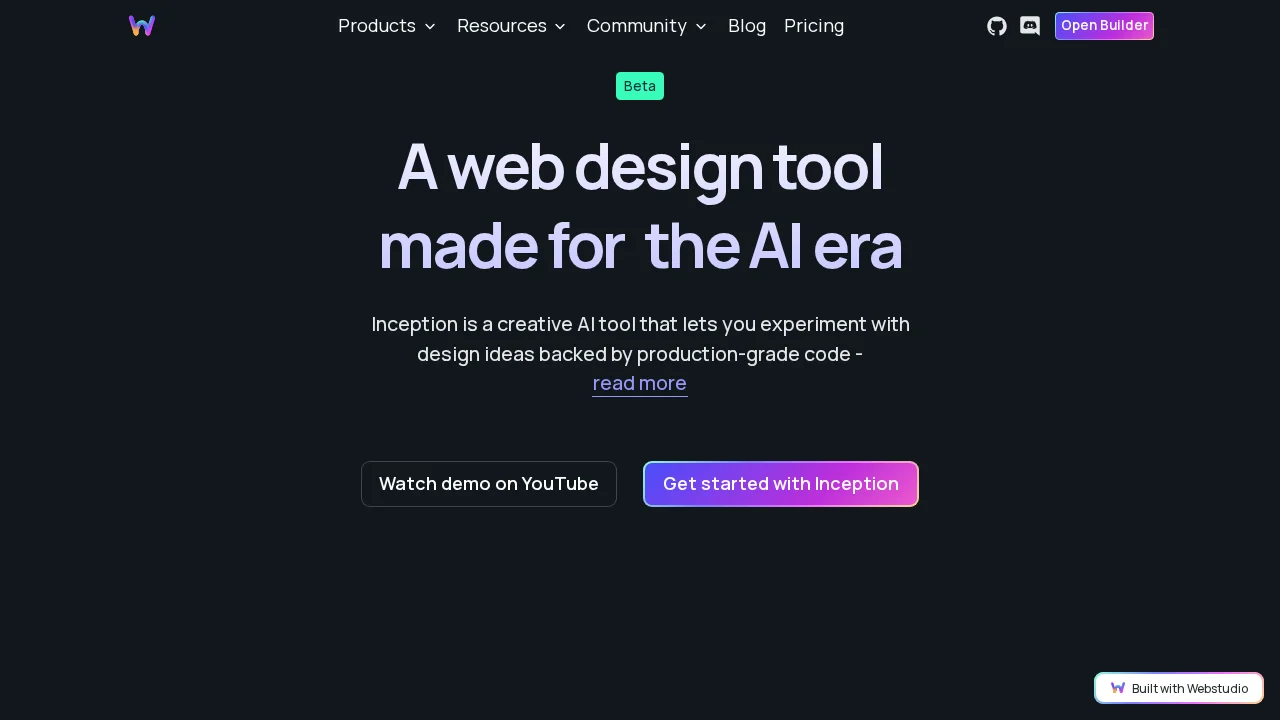 Webstudio screenshot 1