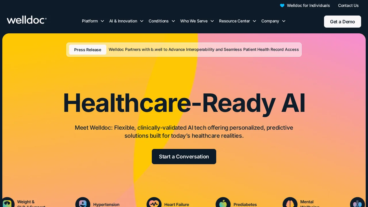 Welldoc screenshot 1