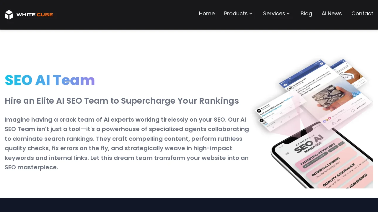 WhiteCube screenshot 1