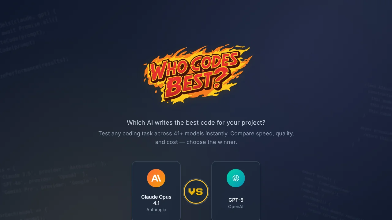 Who Codes Best? screenshot 1