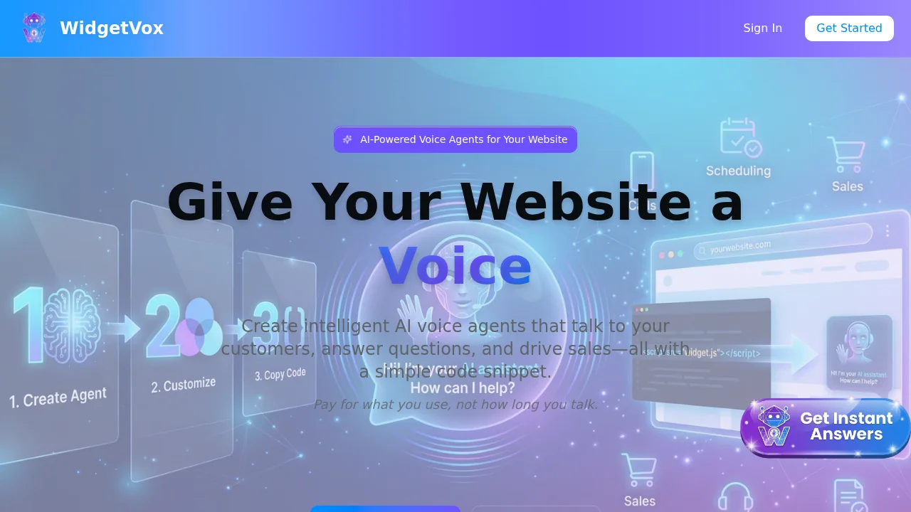 WidgetVox screenshot 1