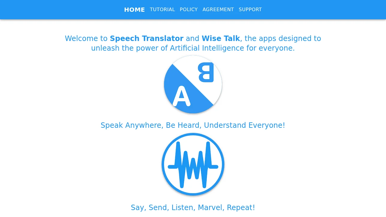 WiseTalk screenshot 1