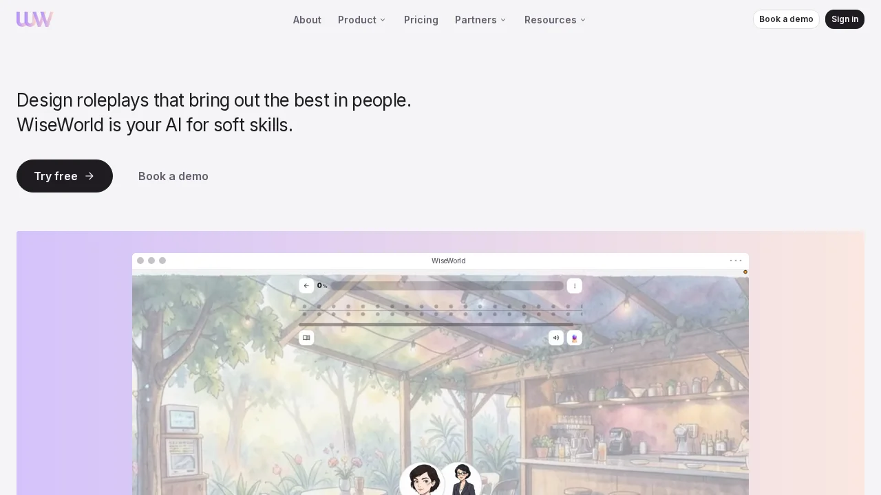 WiseWorld screenshot 1