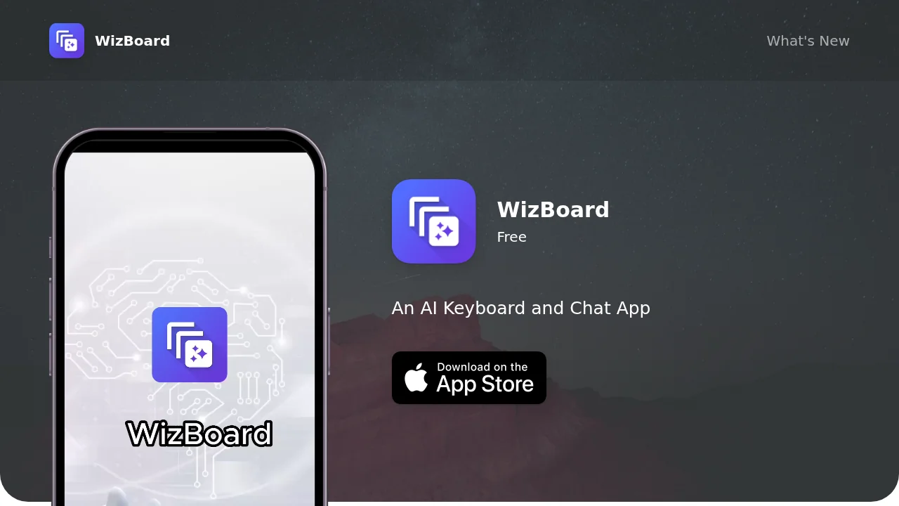 WizBoard screenshot 1