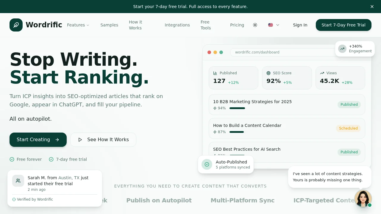 Wordrific screenshot 1