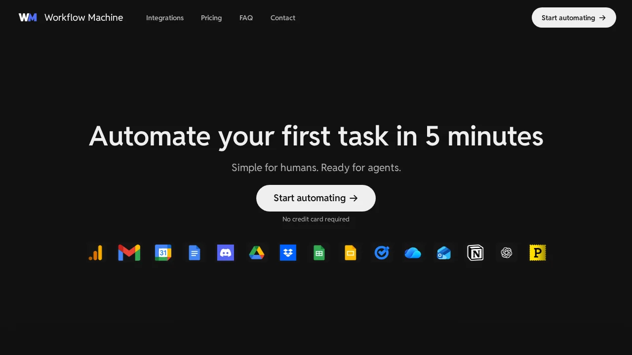 Workflow Machine screenshot 1