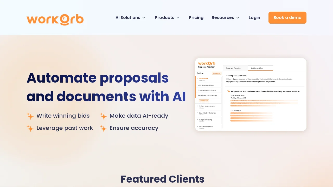 Workorb screenshot 1
