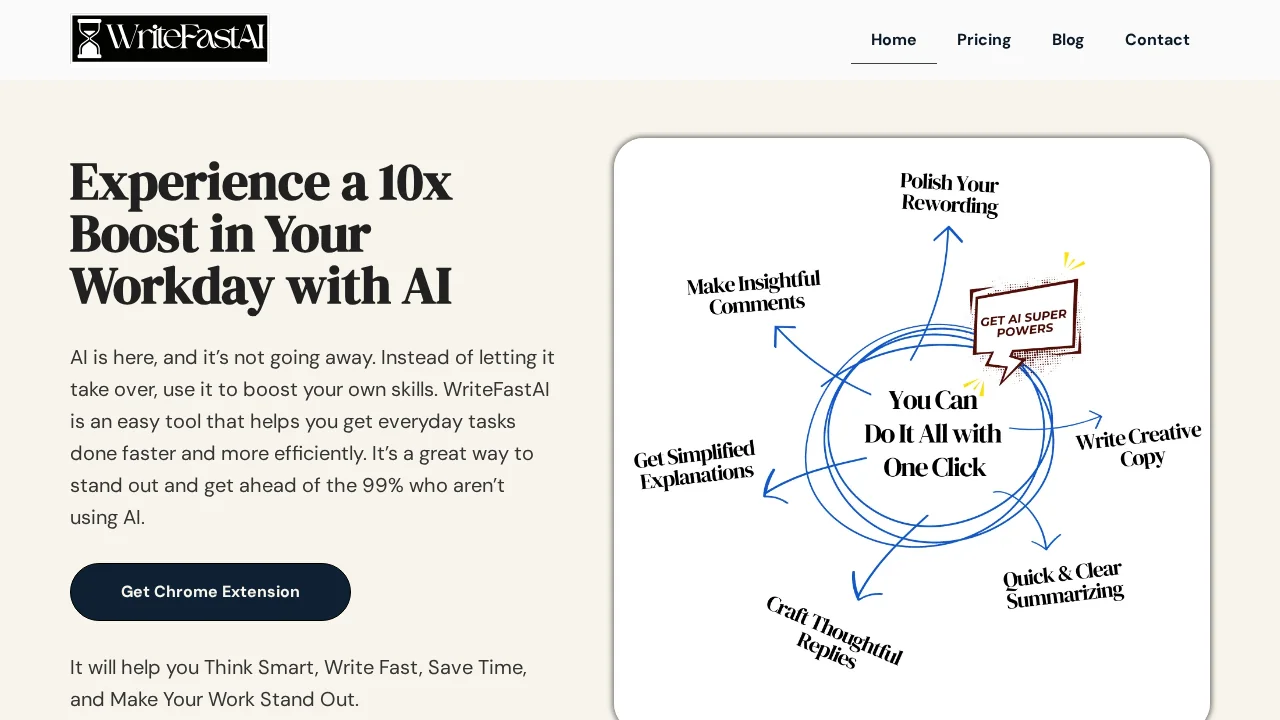 WriteFastAI screenshot 1