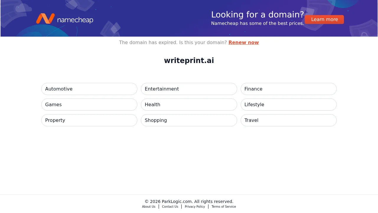 Writeprint.ai screenshot 1