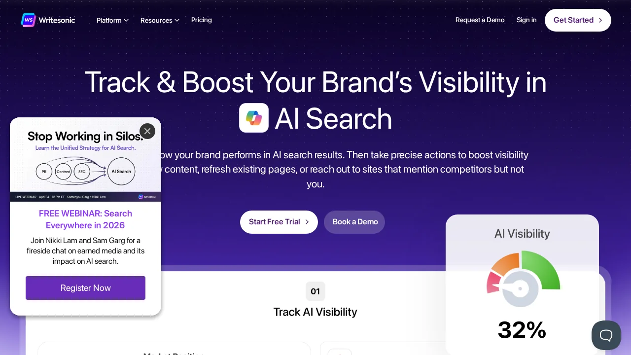 Writesonic screenshot 1