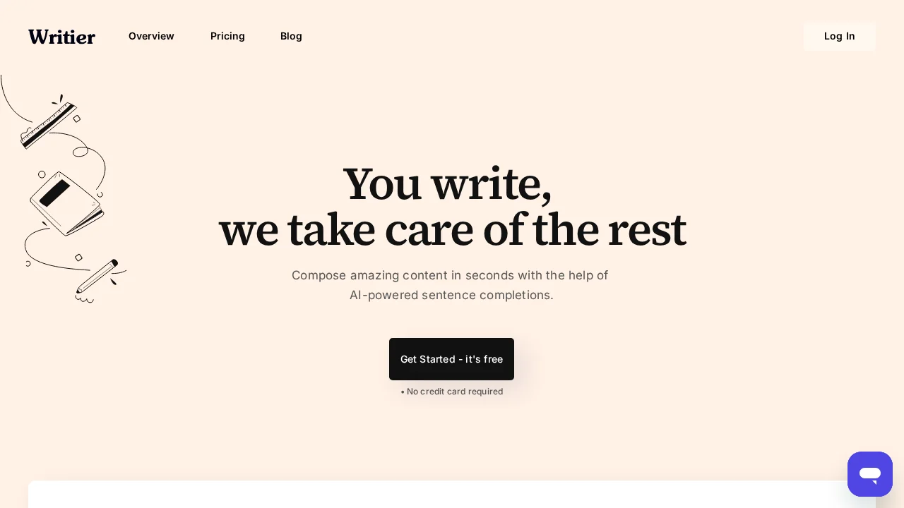 Writier screenshot 1