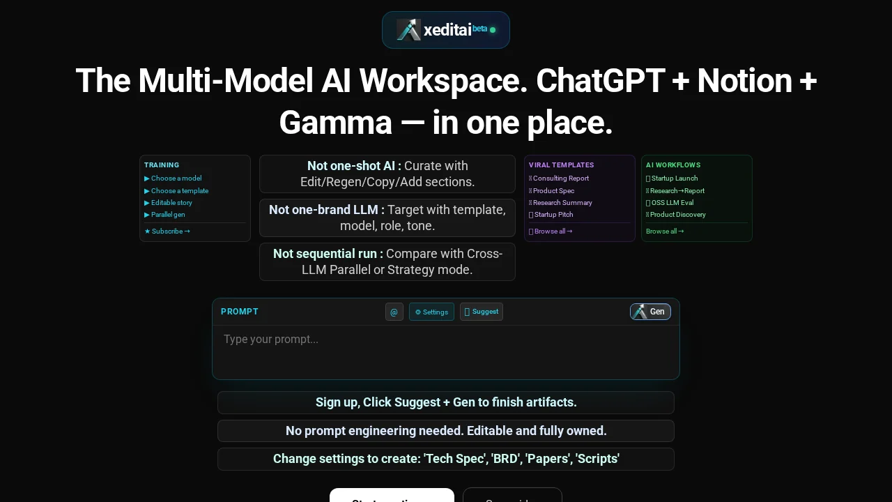 xeditai screenshot 1