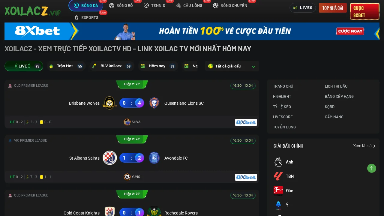 Xoilac TV (XoilacZ) screenshot 1