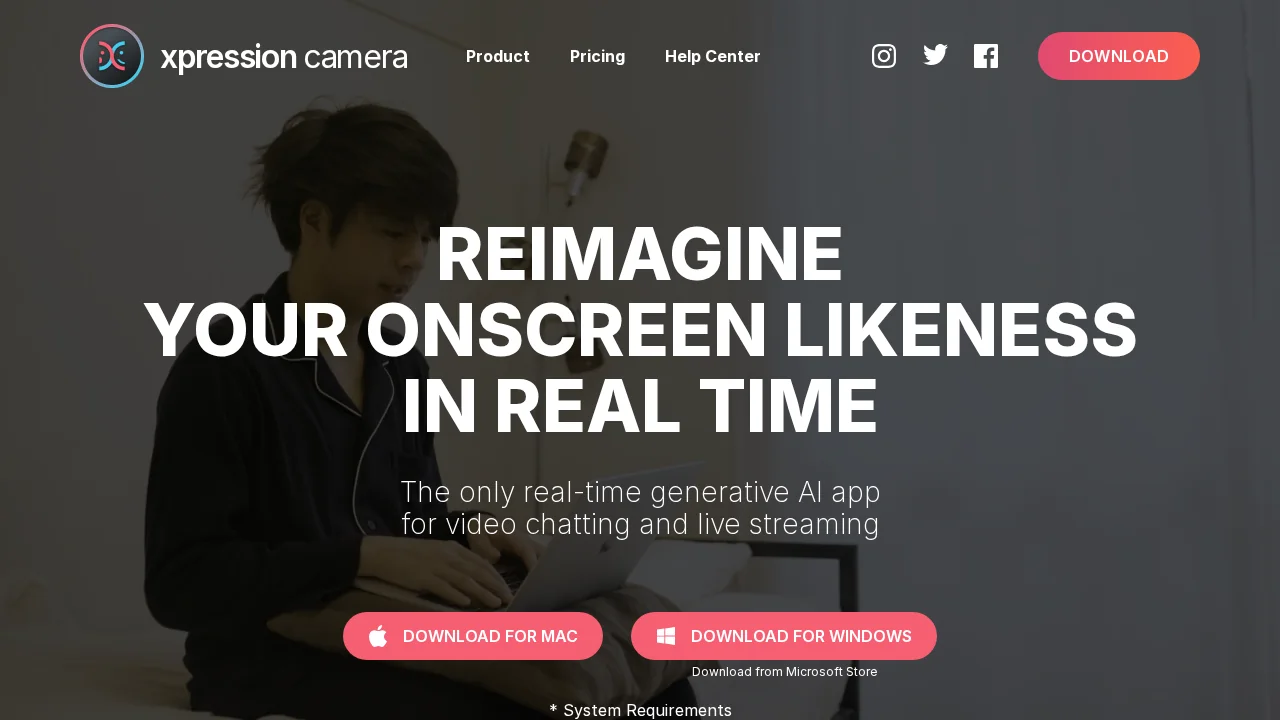 xpression camera screenshot 1