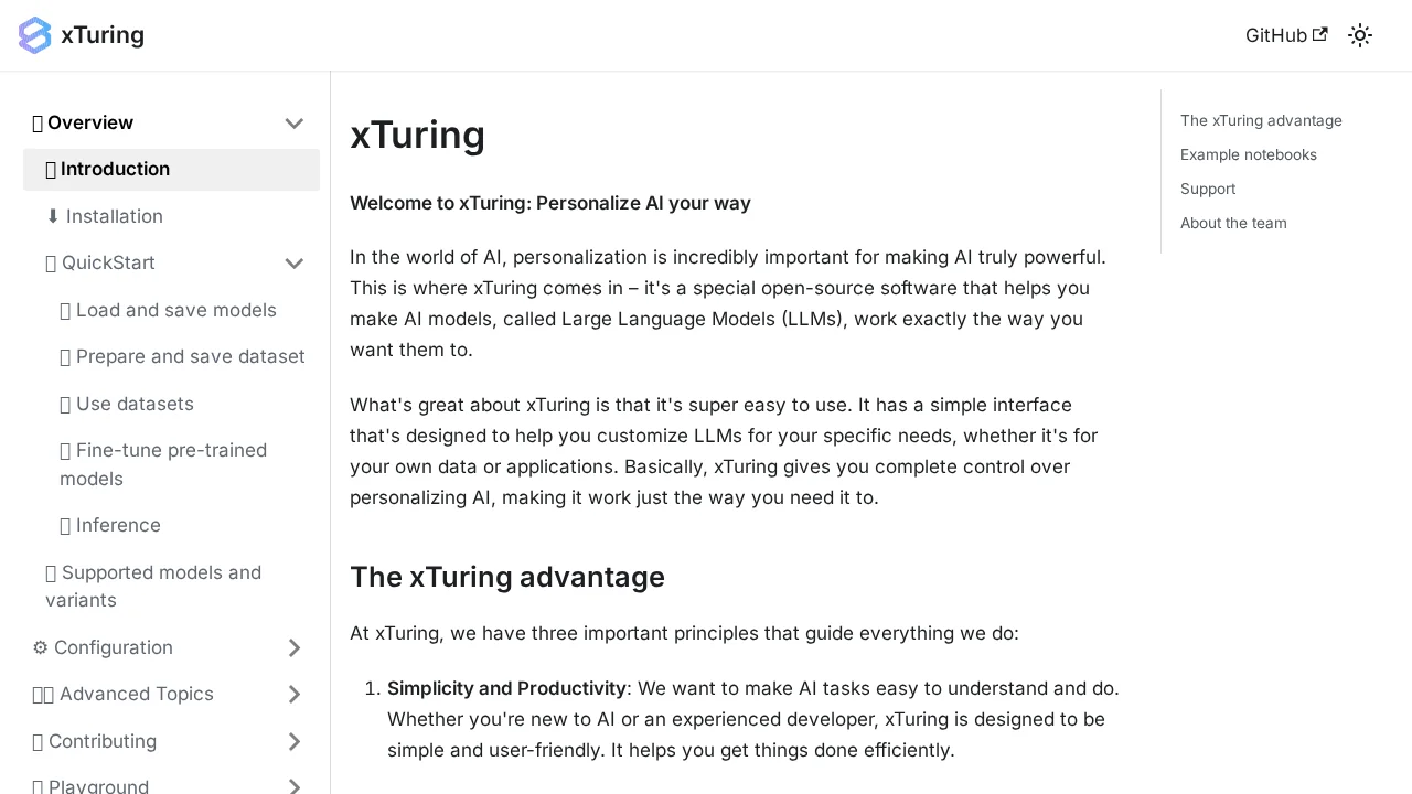 Xturing screenshot 1