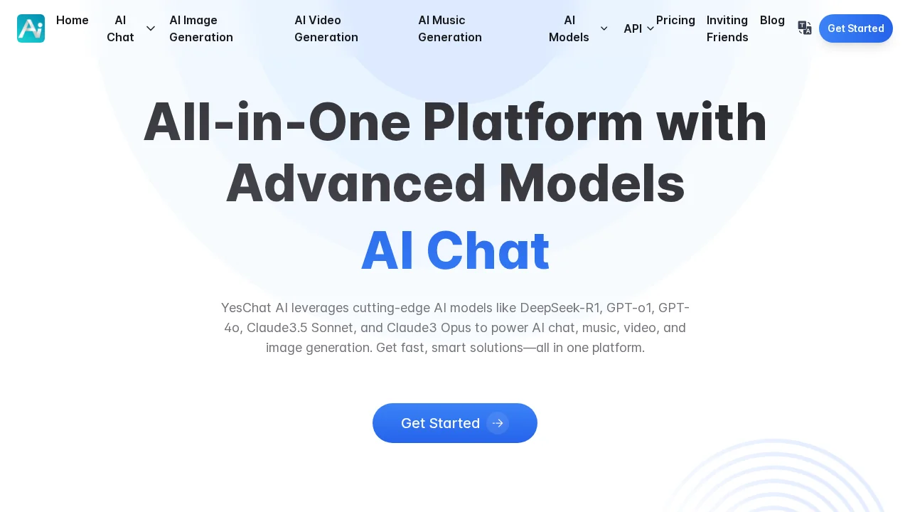 YesChat screenshot 1