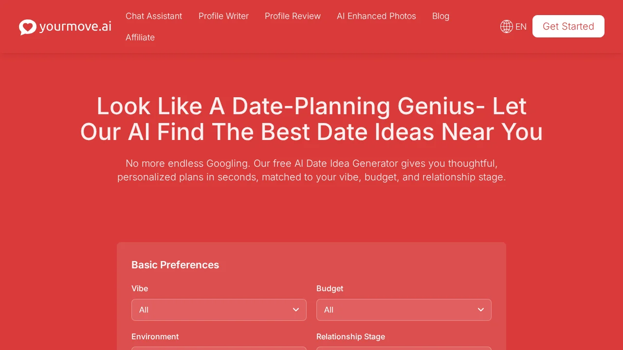 YourMove Date Ideas screenshot 1