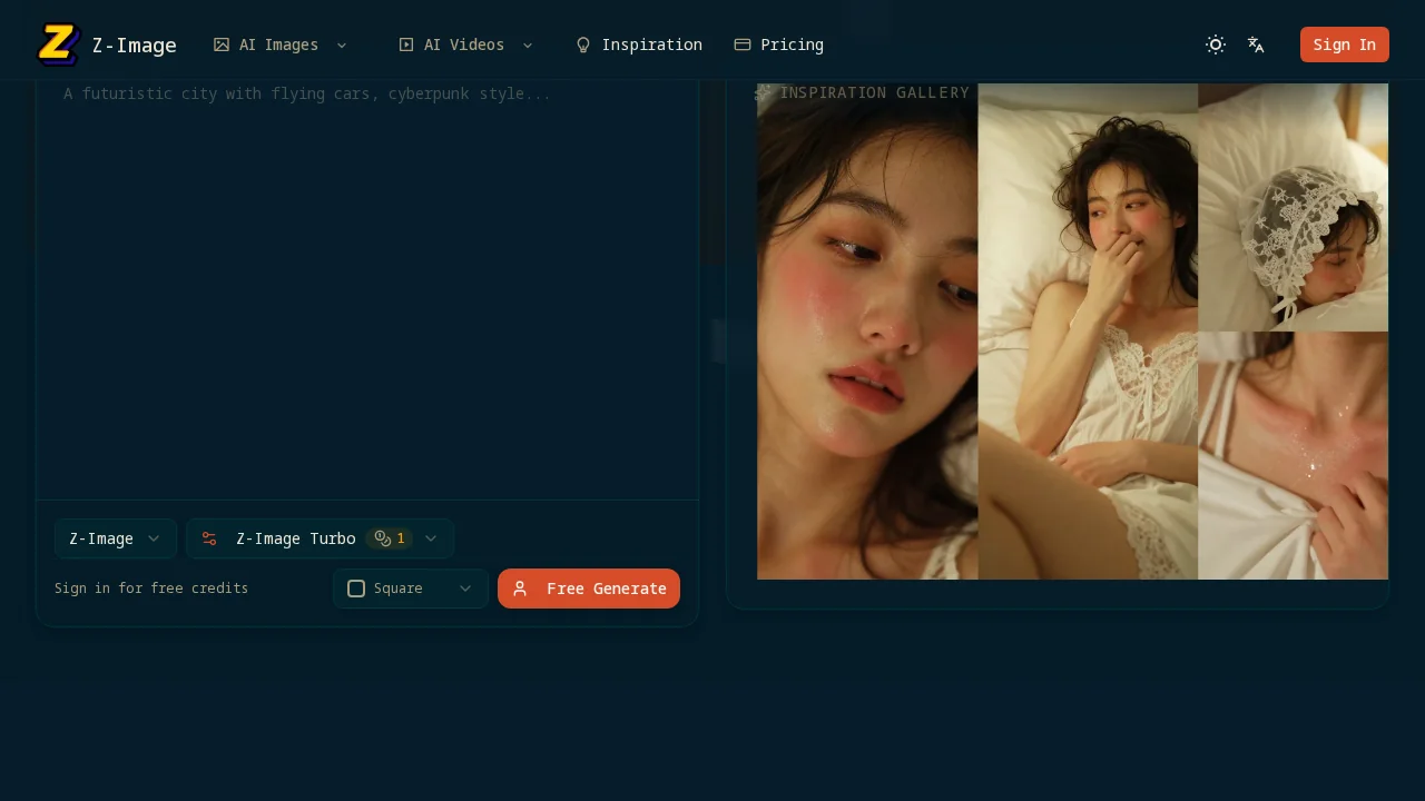 Z-Image screenshot 1