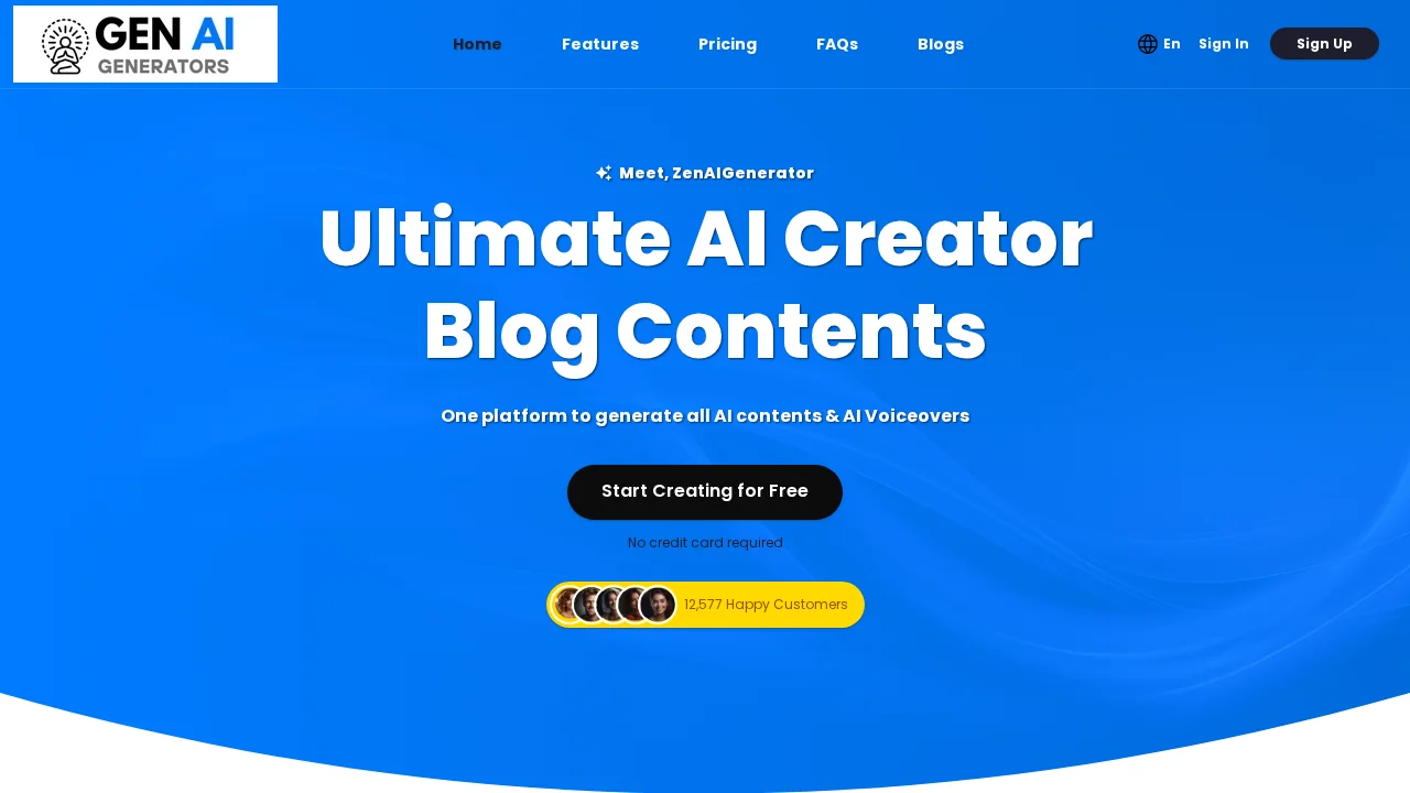 Zen AI Generator screenshot 1