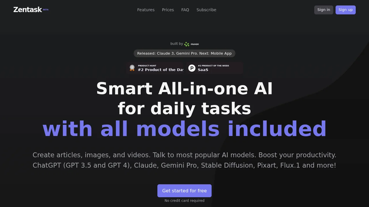 Zentask screenshot 1