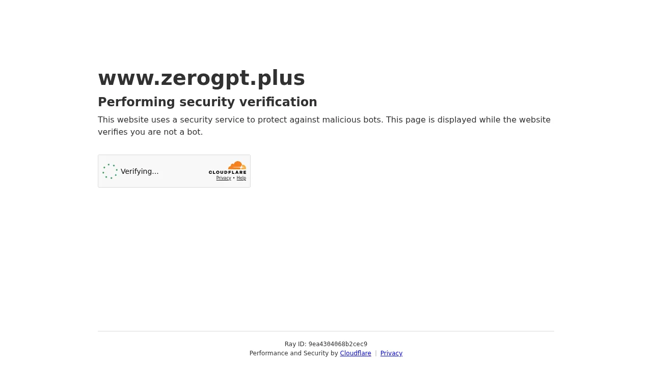 ZeroGPT Plus screenshot 1